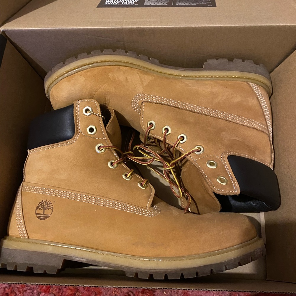 Tim’s boots